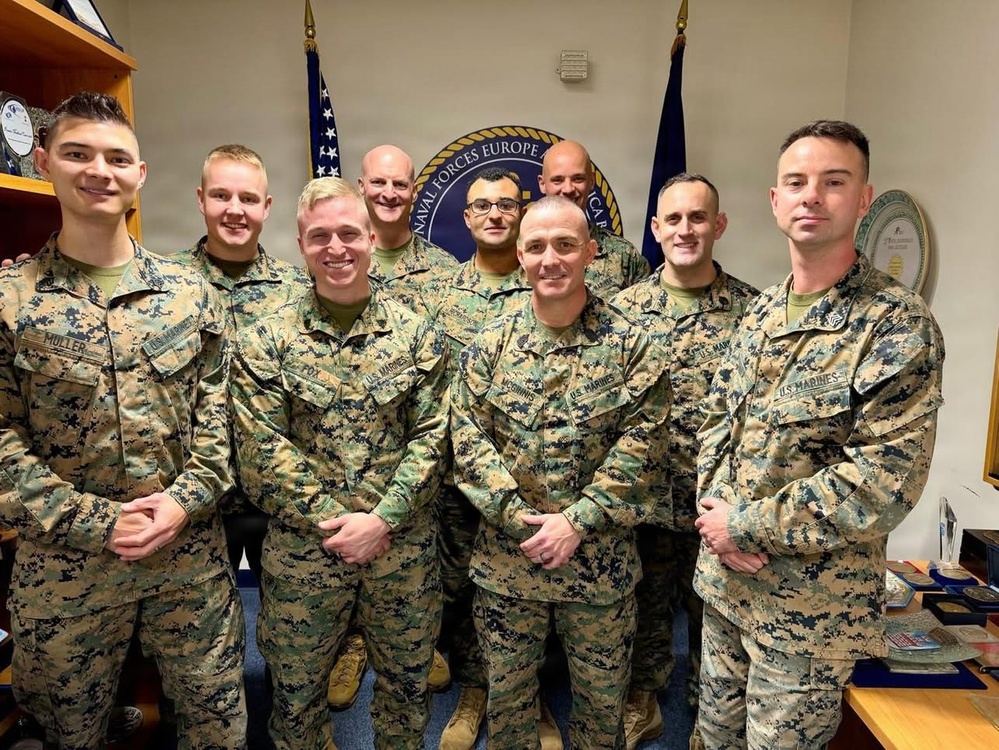 Major General Shipley visit