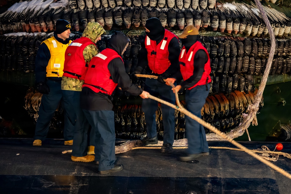 USS Cheyenne: From Shipyard to Seapower, Embodying the Fleet Foundry Fight.