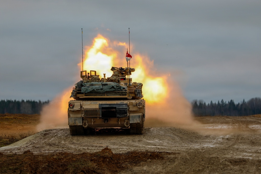 6-9 CAV Gunnery Live Fire