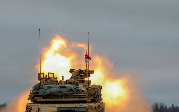 6-9 Cav Gunnery Live Fire