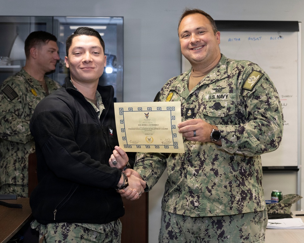 NSA Souda Bay FLDC Graduation December 2025