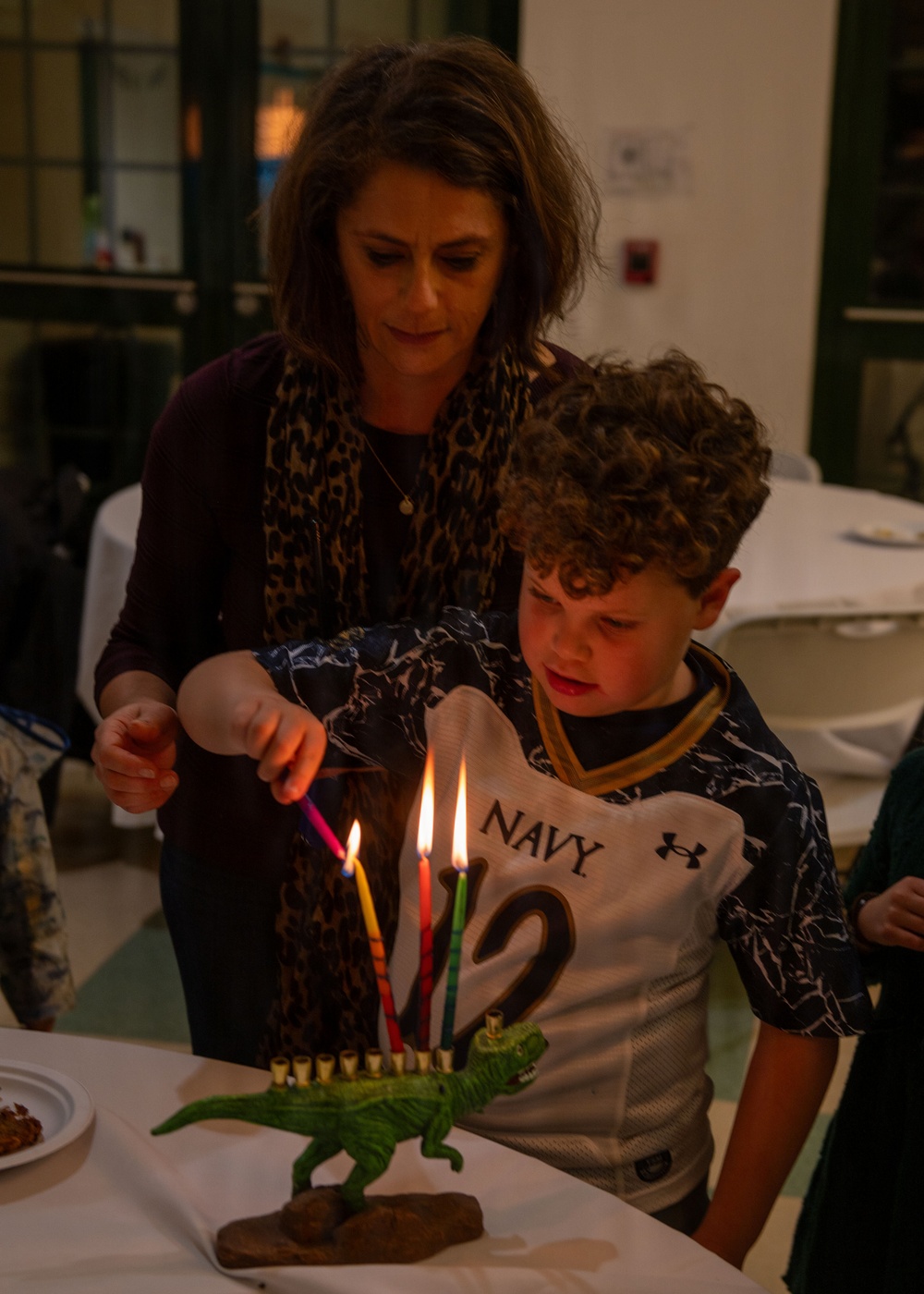 NAS Sigonella Menorah Lighting
