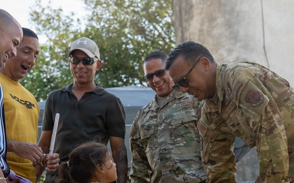 141st ACS Holiday Event