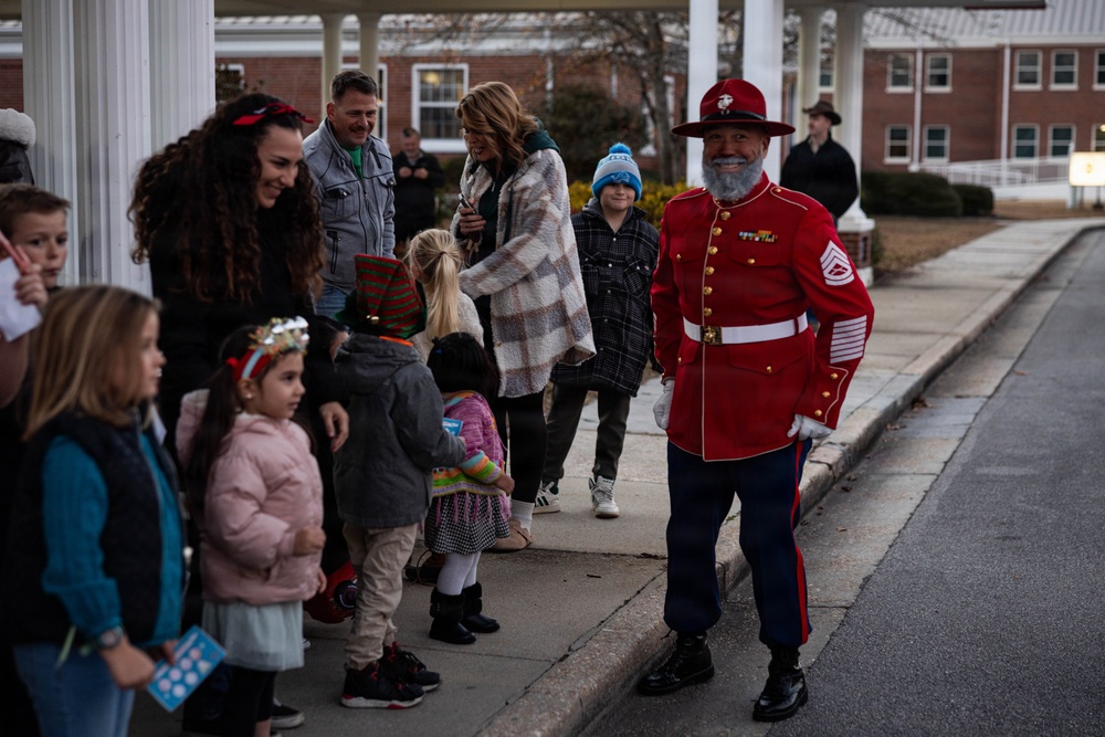 Headquarters and Service Battalion Hosts Holiday Party