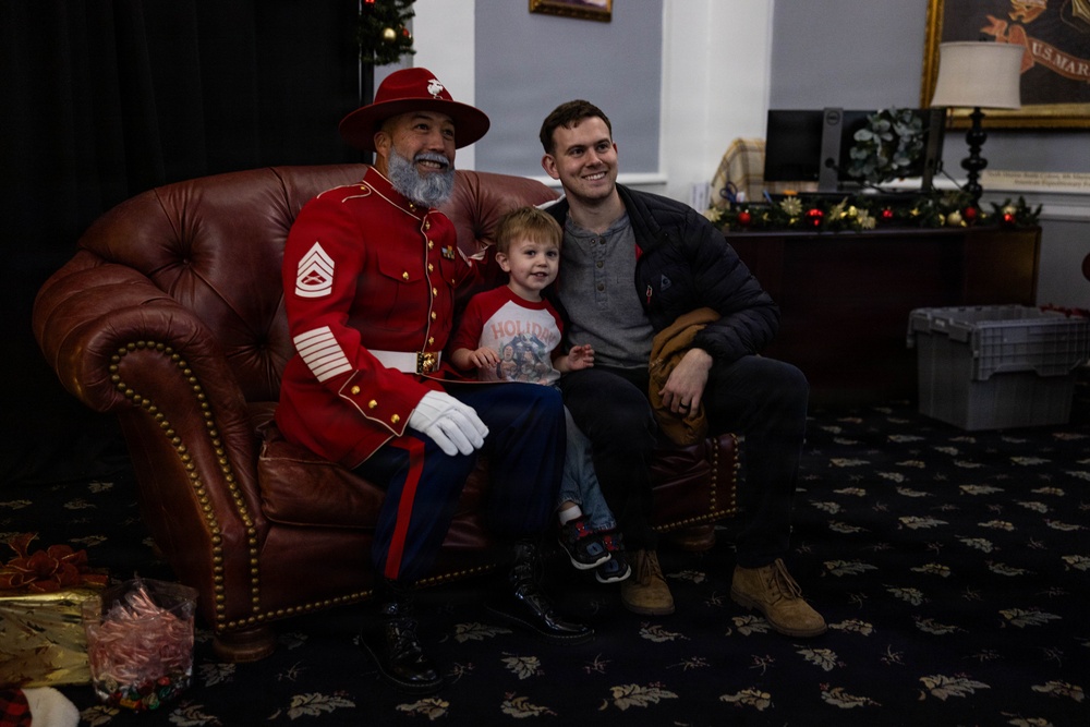 Headquarters and Service Battalion Hosts Holiday Party