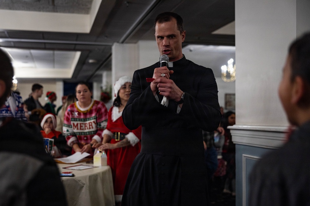 Headquarters and Service Battalion Hosts Holiday Party