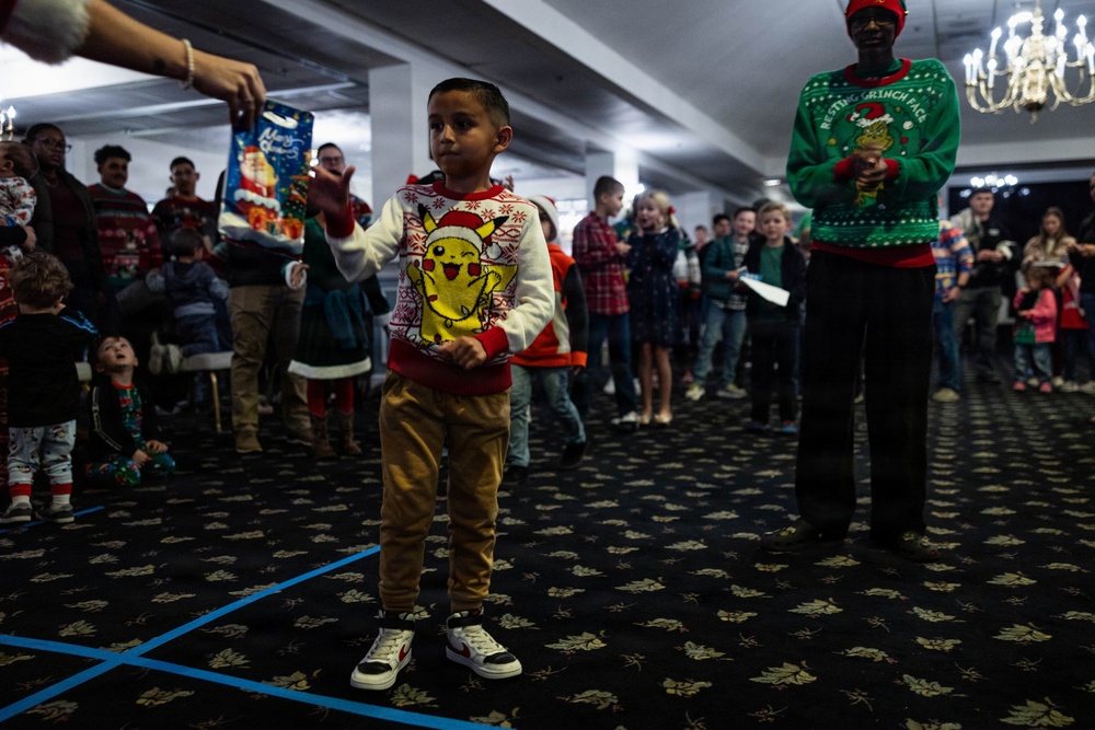 Headquarters and Service Battalion Hosts Holiday Party