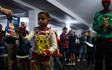 Headquarters and Service Battalion Hosts Holiday Party