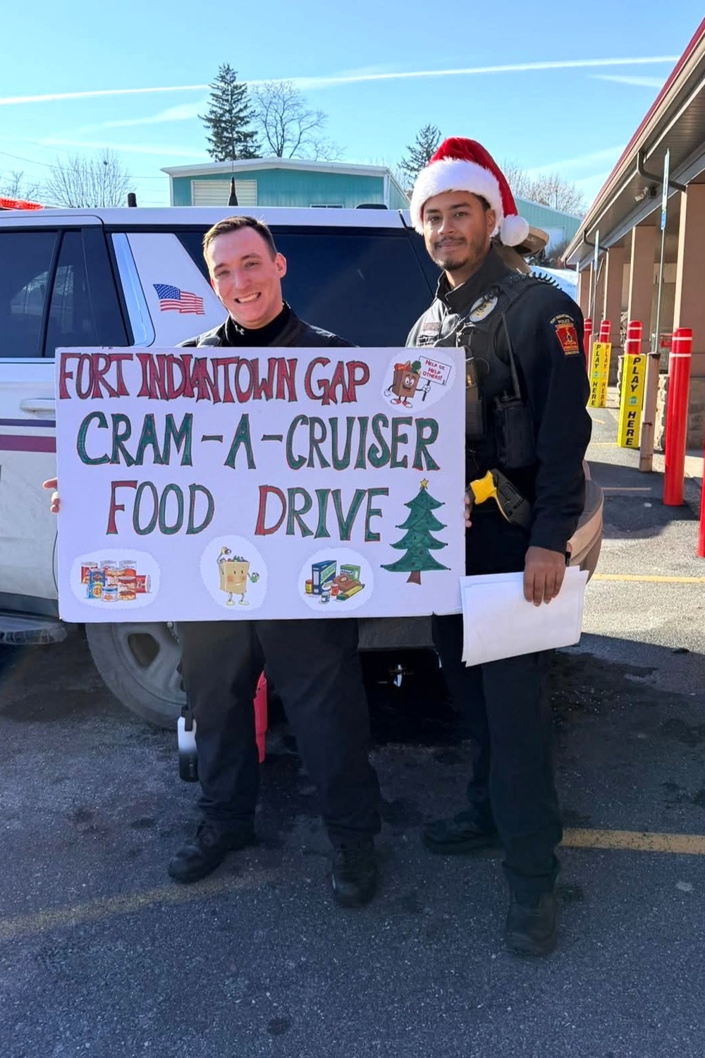 Fort Indiantown Gap collects food for needy
