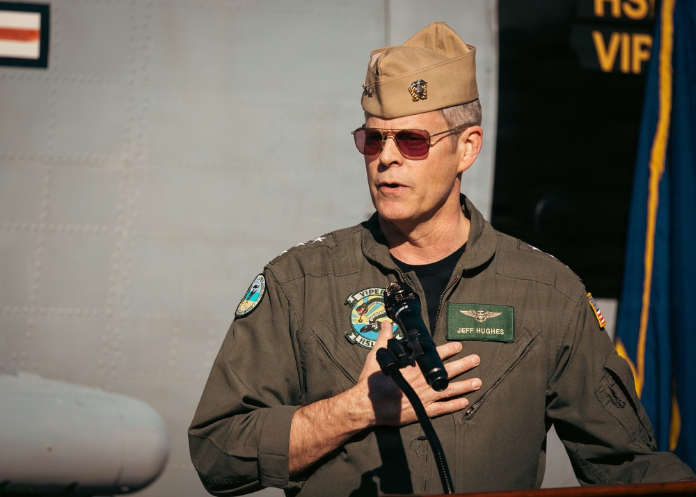 REMEMBRANCE CEREMONY FOR VENOM 505 AT NAVAL STATION MAYPORT