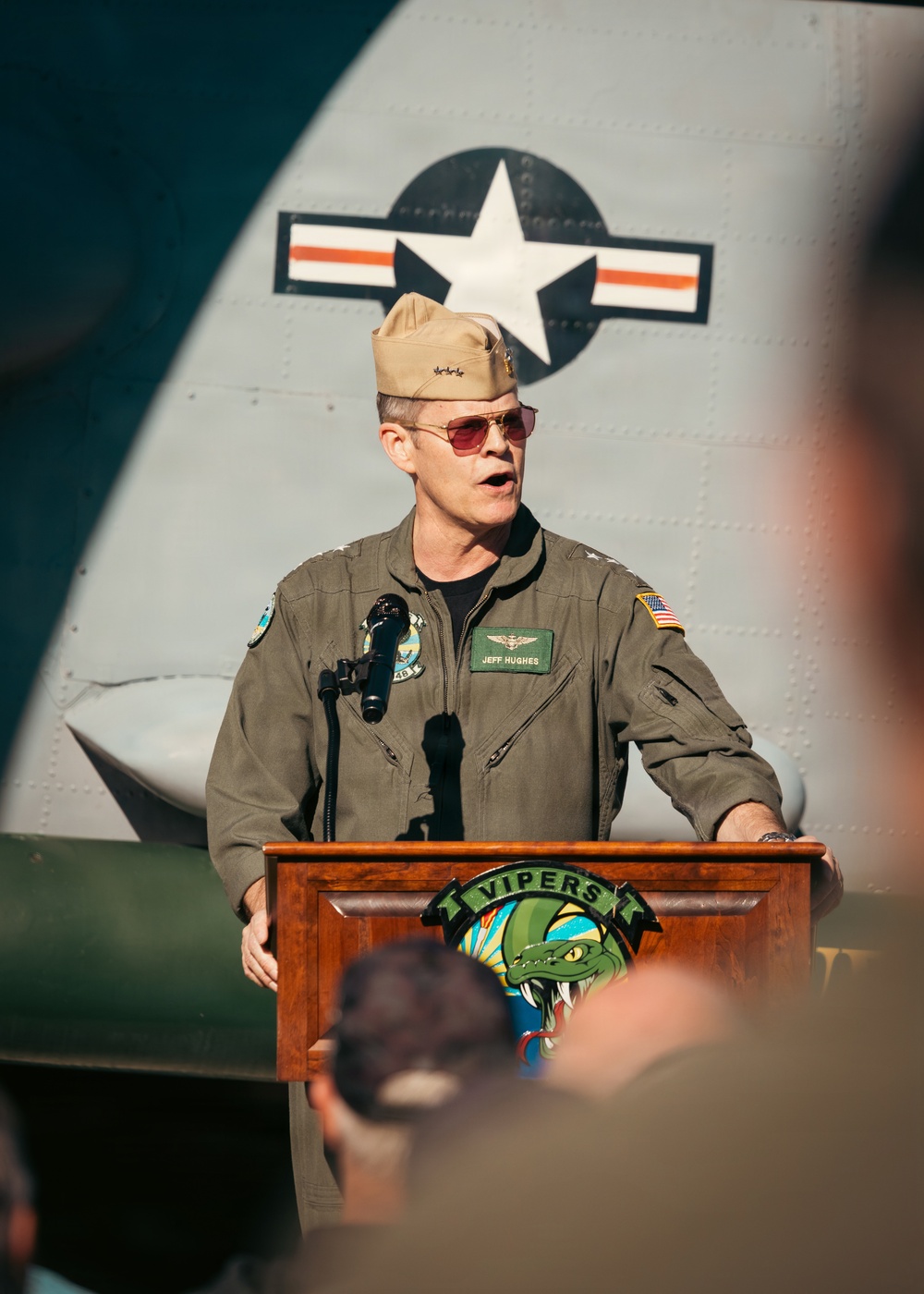 REMEMBRANCE CEREMONY FOR VENOM 505 AT NAVAL STATION MAYPORT