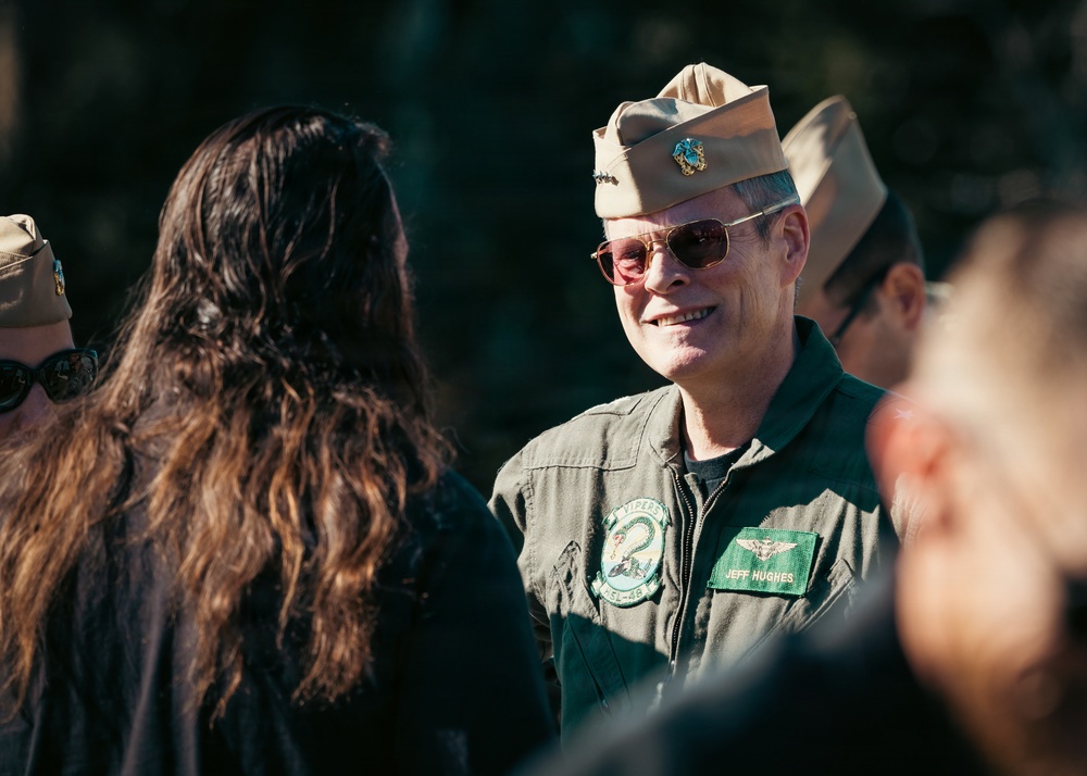 REMEMBRANCE CEREMONY FOR VENOM 505 AT NAVAL STATION MAYPORT