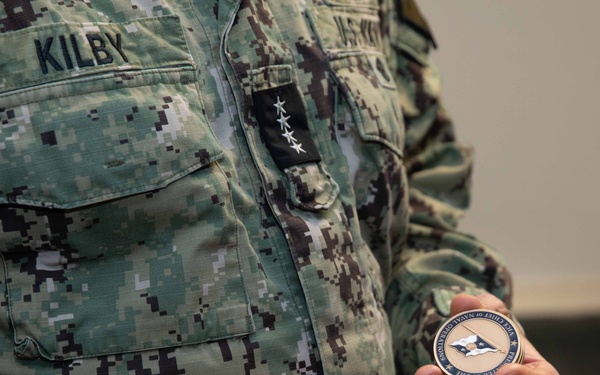 Adm. Kilby visits USS Dwight D. Eisenhower