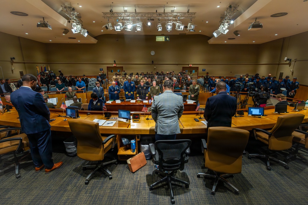 New Orleans City Council Hosts Military Officials for a Military Appreciation Day