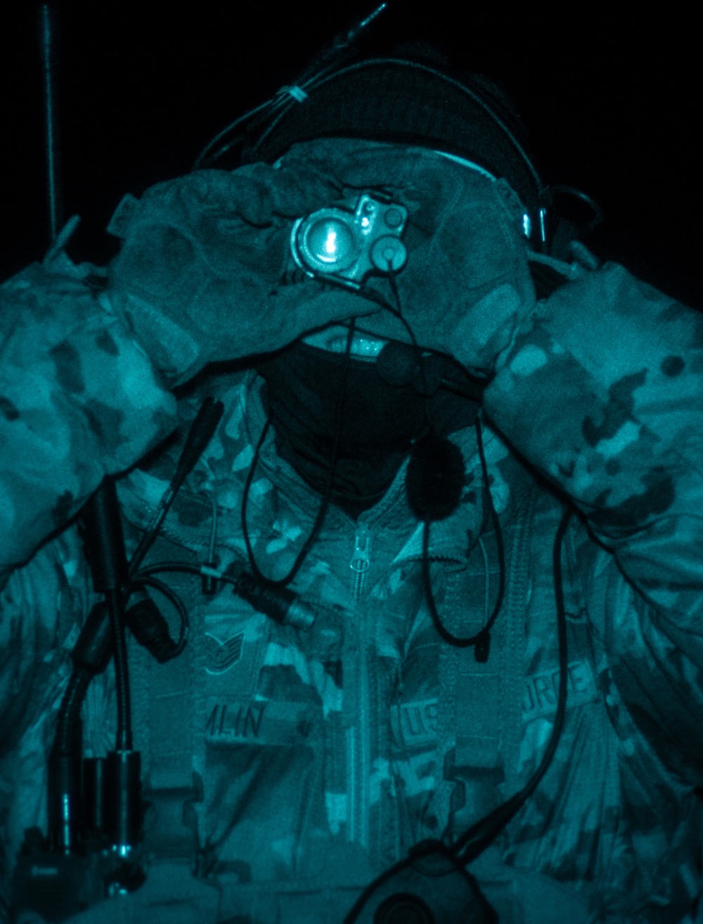 48th OSS partnered with 352nd SOW in a landing zone night operation