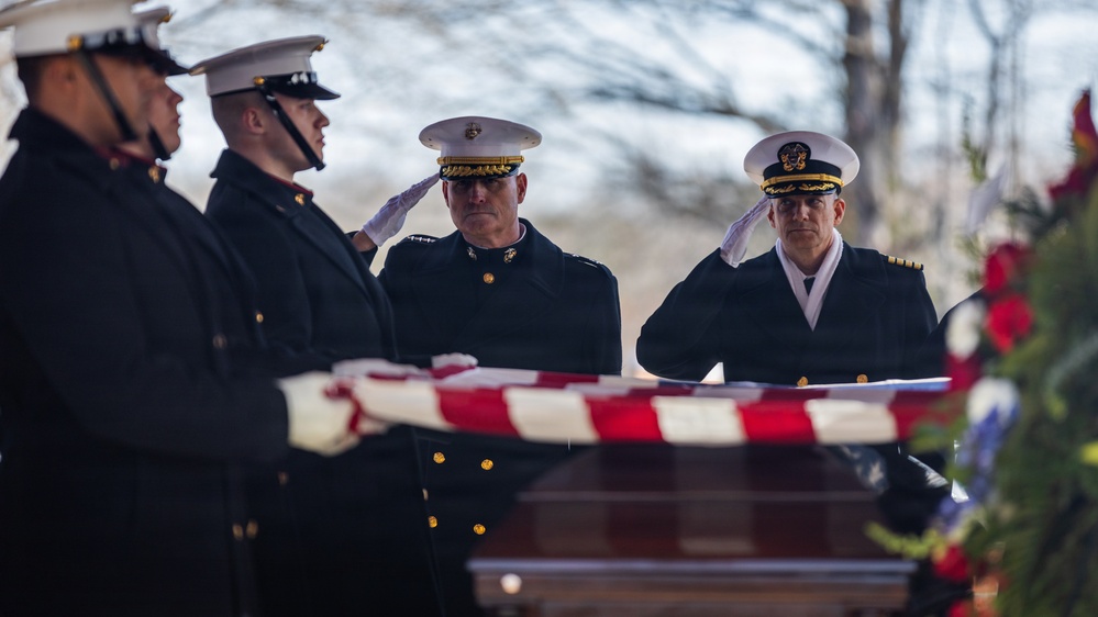 28th Assistant Commandant of the Marine Corps, Gen. Williams Funeral