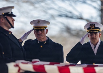 28th Assistant Commandant of the Marine Corps, Gen. Williams Funeral