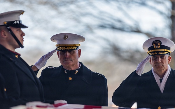 28th Assistant Commandant of the Marine Corps, Gen. Williams Funeral