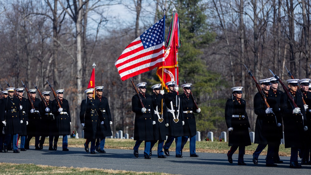 28th Assistant Commandant of the Marine Corps, Gen. Williams Funeral