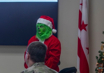 The Grinch Makes an Appearance at D.C. Armory’s Commanders Update Brief
