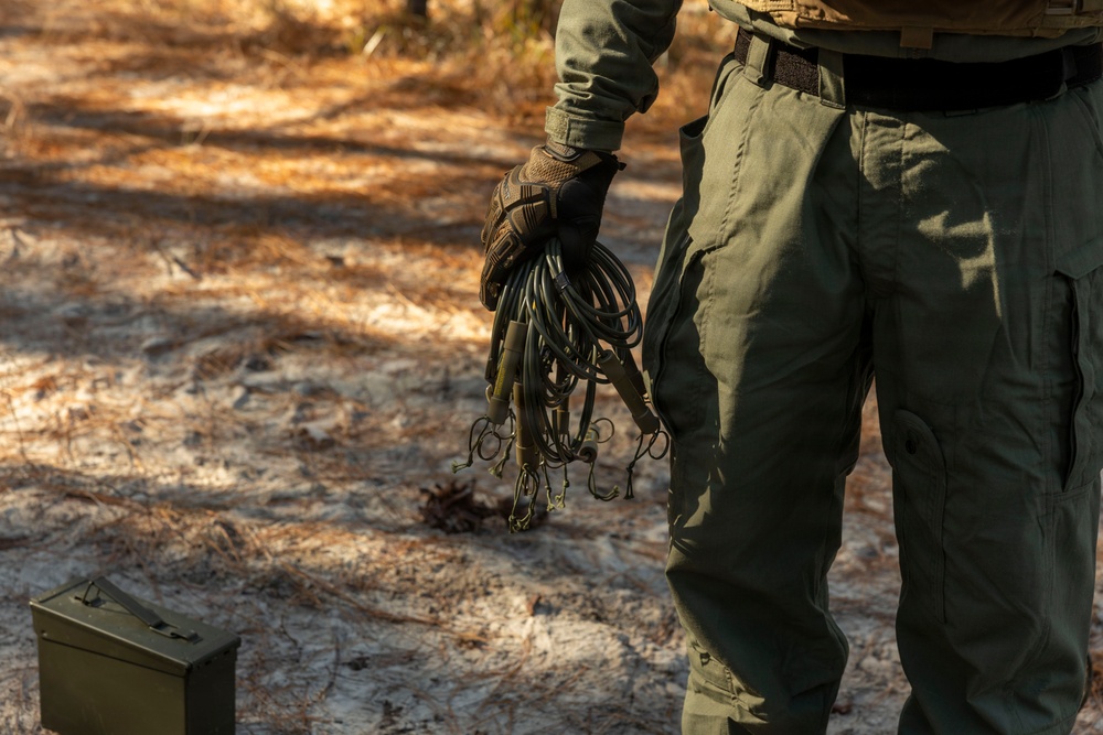 Combat Logistics Battalion 22 Battalion Field Exercise Demolition Range