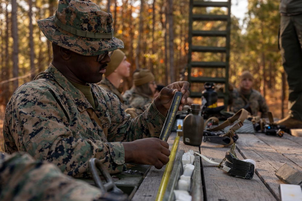 Combat Logistics Battalion 22 Battalion Field Exercise Demolition Range