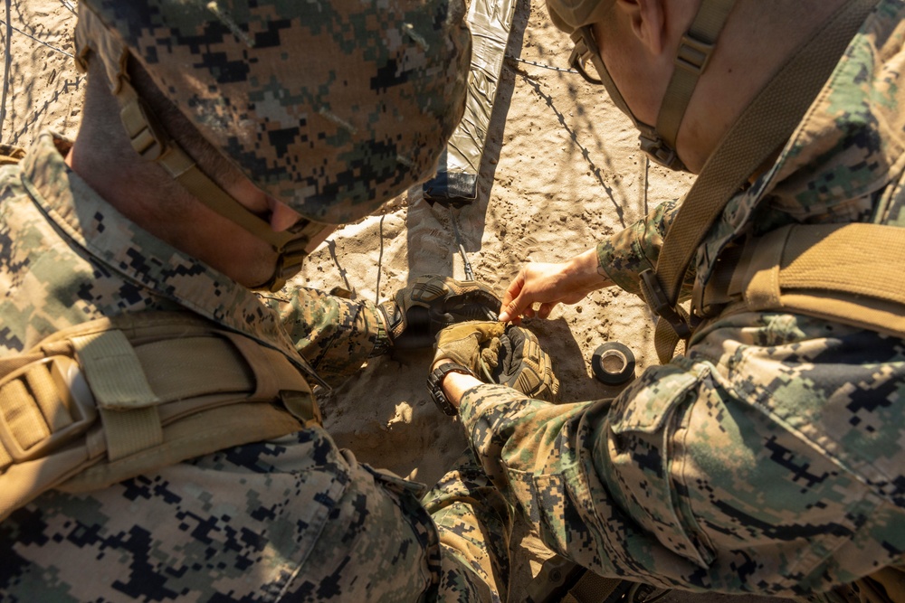 Combat Logistics Battalion 22 Battalion Field Exercise Demolition Range