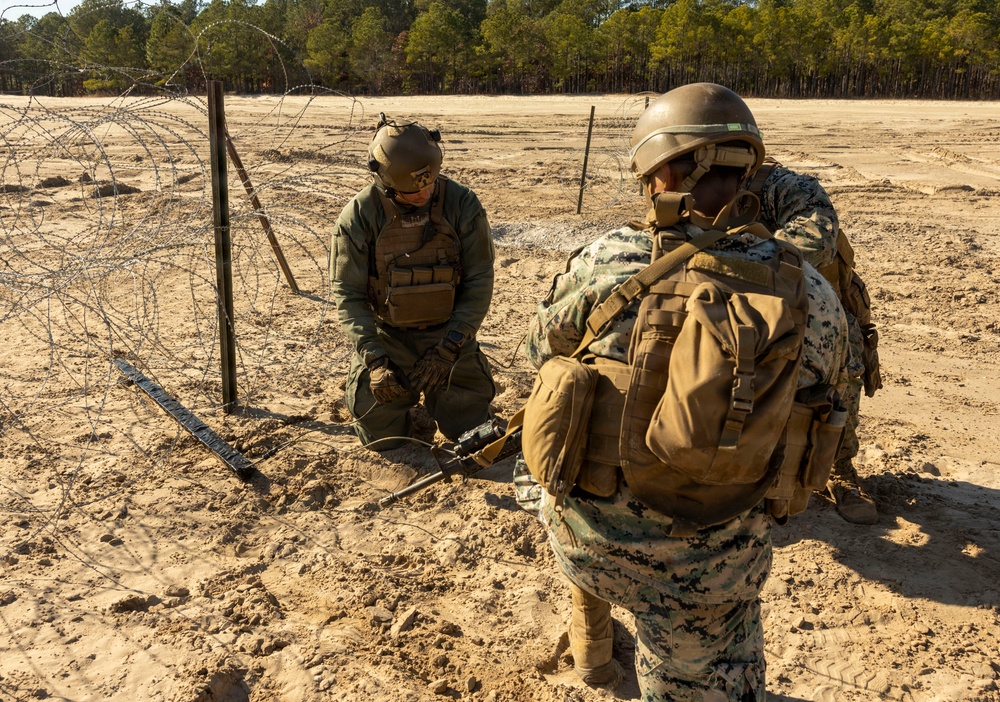 Combat Logistics Battalion 22 Battalion Field Exercise Demolition Range