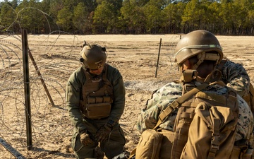 Combat Logistics Battalion 22 Battalion Field Exercise Demolition Range