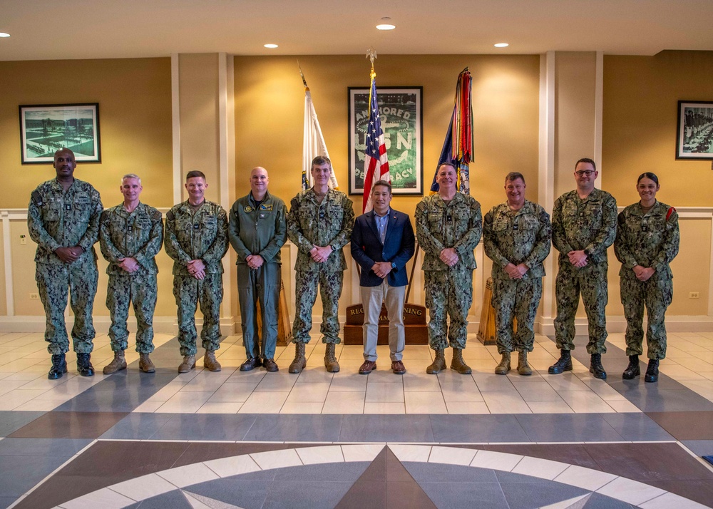 The Honorable Hung Cao, Under Secretary of the Navy tours Recruit Training Command