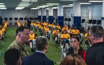 The Honorable Hung Cao, Under Secretary of the Navy tours Recruit Training Command