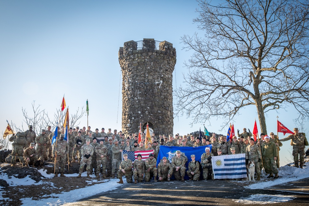 Service Members and Families Mark the Holidays With Six-Mile Ruck at Hubbard Park