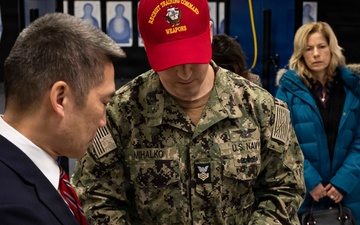 The Honorable Hung Cao, Under Secretary of the Navy tours Recruit Training Command