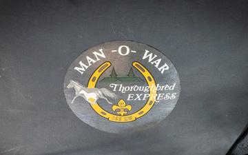 Man 'o War aircraft retired, crosses finish line at Kentucky Air Guard