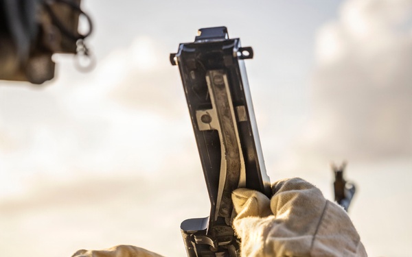 USS Iwo Jima Conducts Live Fire Exercise