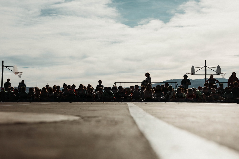 Palm Springs Air Museum conduct annual Santa Salute flyover
