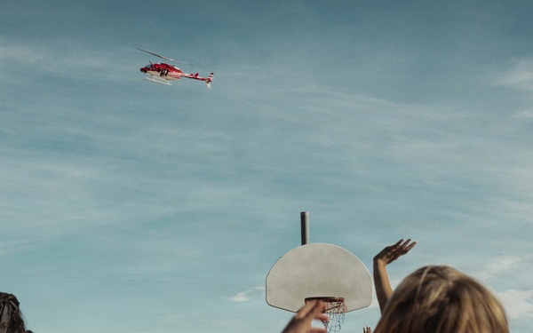 Palm Springs Air Museum conduct annual Santa flyover
