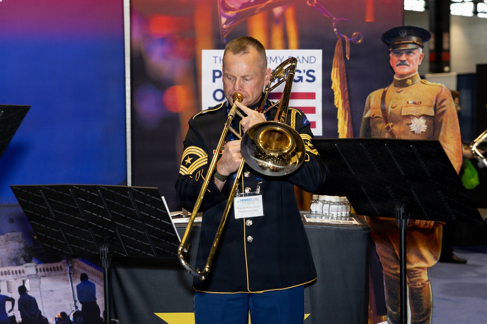 U.S. Army Band at the Midwest Band and Orchestra Clinic