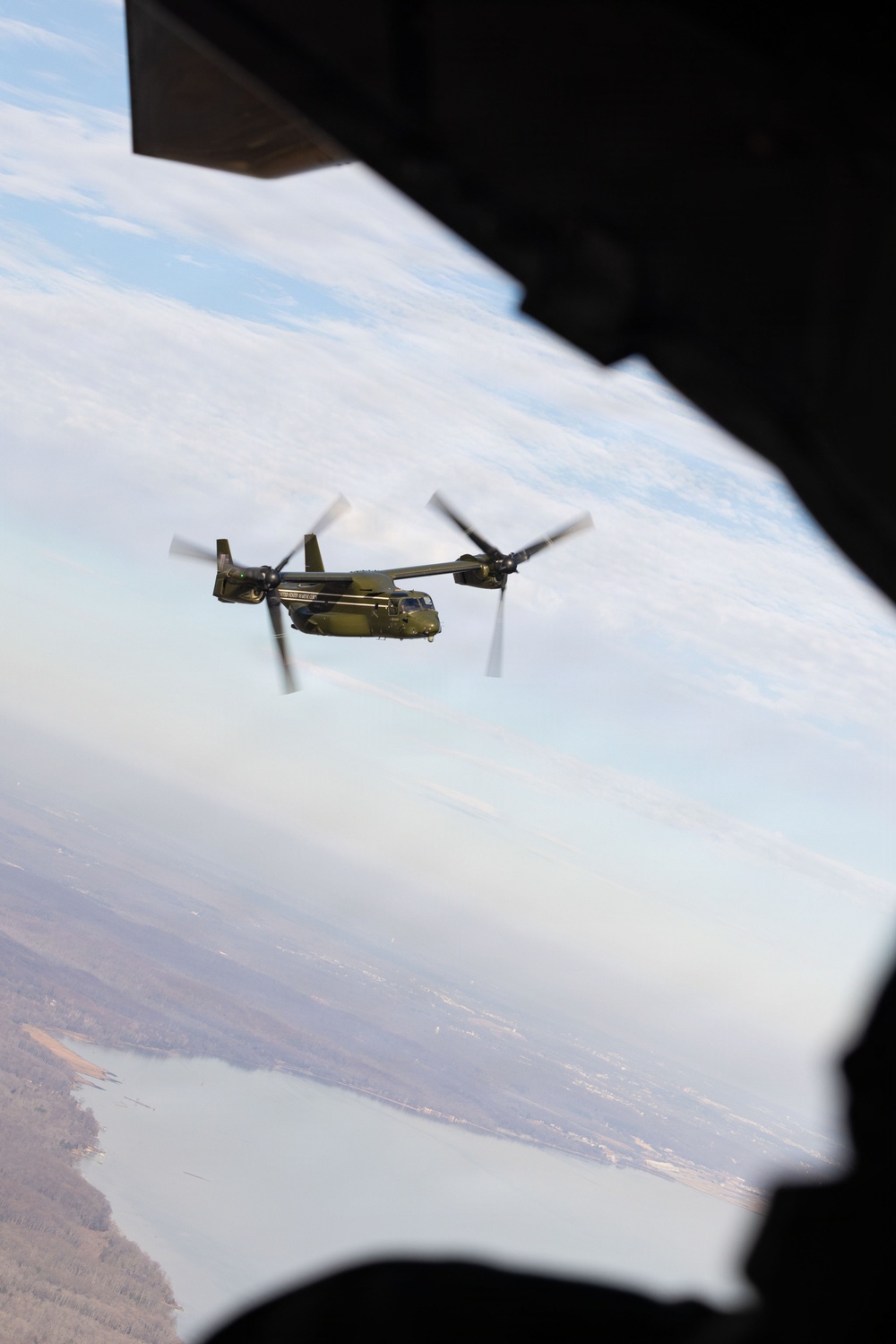HMX-1 Funeral Flyover for 28th Assistant Commandant of the Marine Corps, Gen. Williams