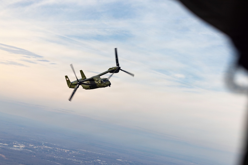 HMX-1 Funeral Flyover for 28th Assistant Commandant of the Marine Corps, Gen. Williams