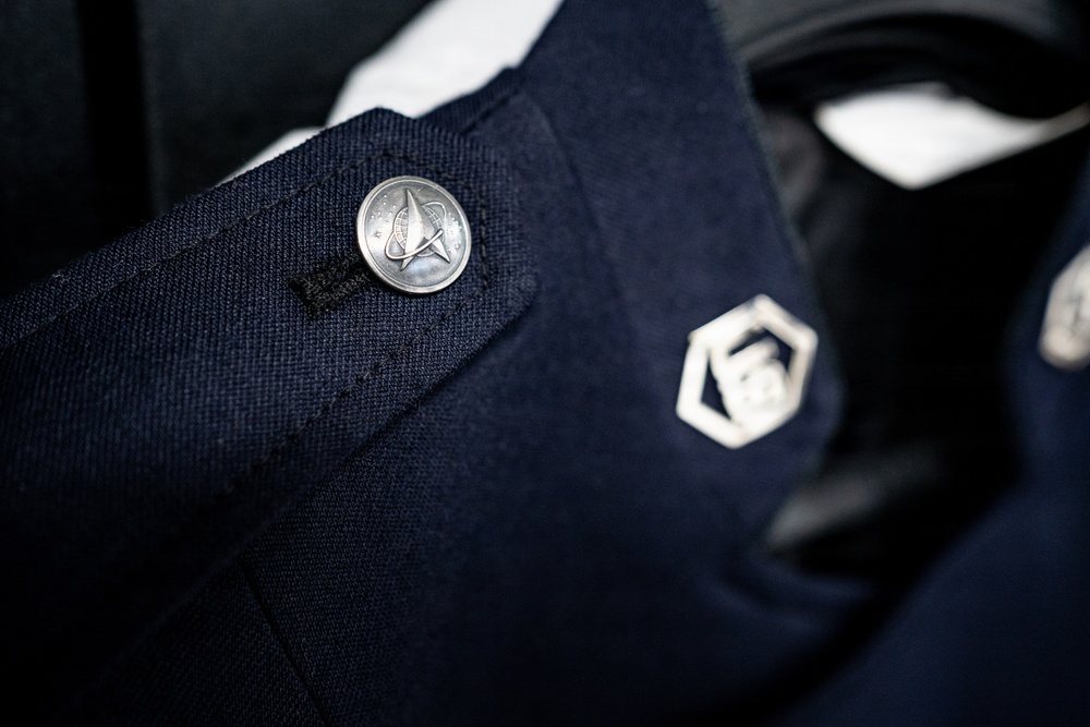 Guardians Graduate Basic Military Training in Space Force Service Dressbn