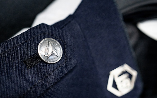 Guardians Graduate Basic Military Training in Space Force Service Dressbn