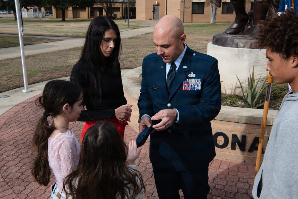 FLANG welcomes first warrant officer graduate