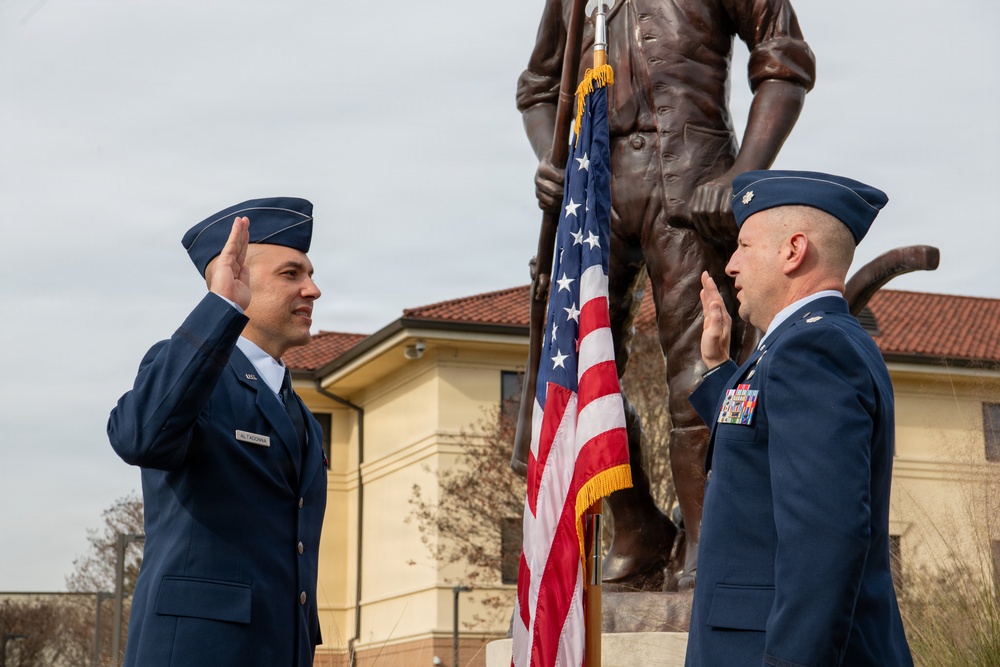 FLANG welcomes first warrant officer graduate