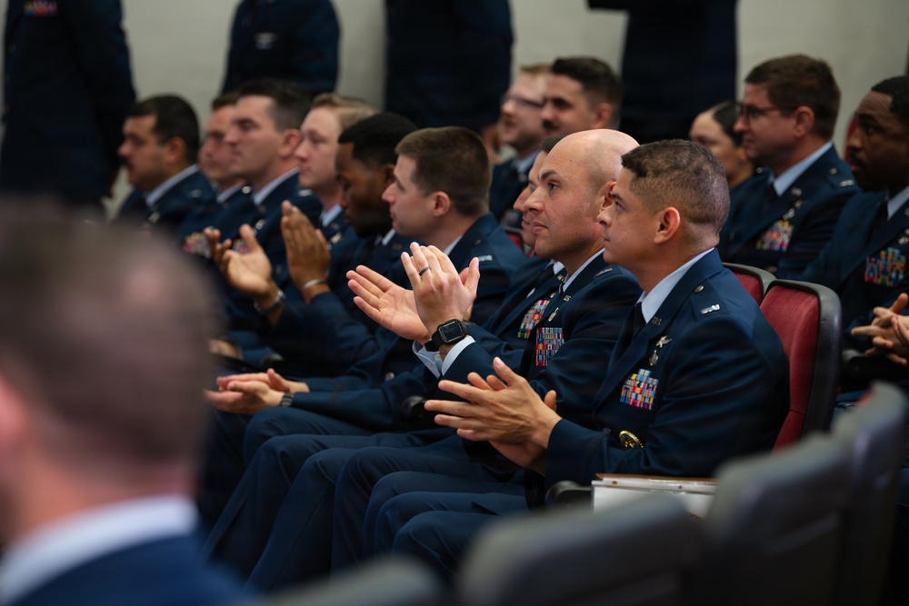 FLANG welcomes first warrant officer graduate