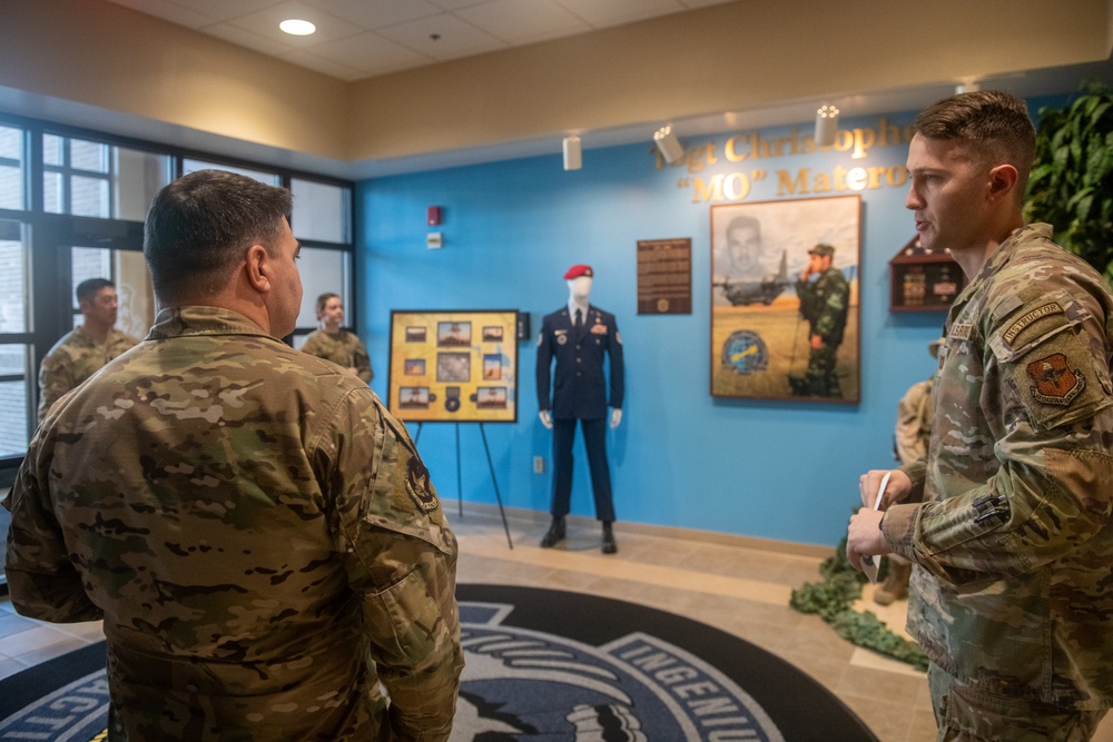 Second Air Force attends site visit
