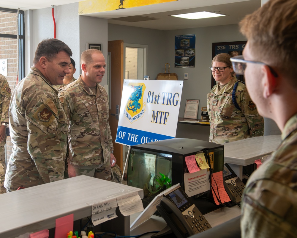 Second Air Force attends site visit