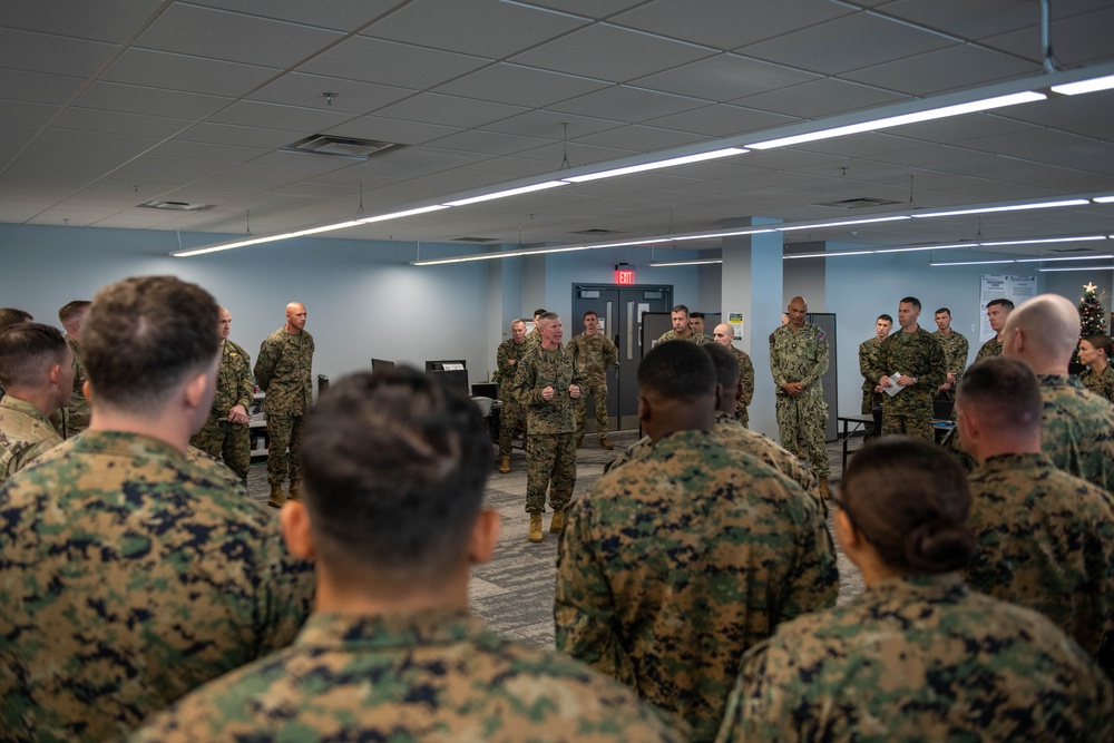 39th commandant of the Marine Corps visits Naval Station Guantanamo Bay