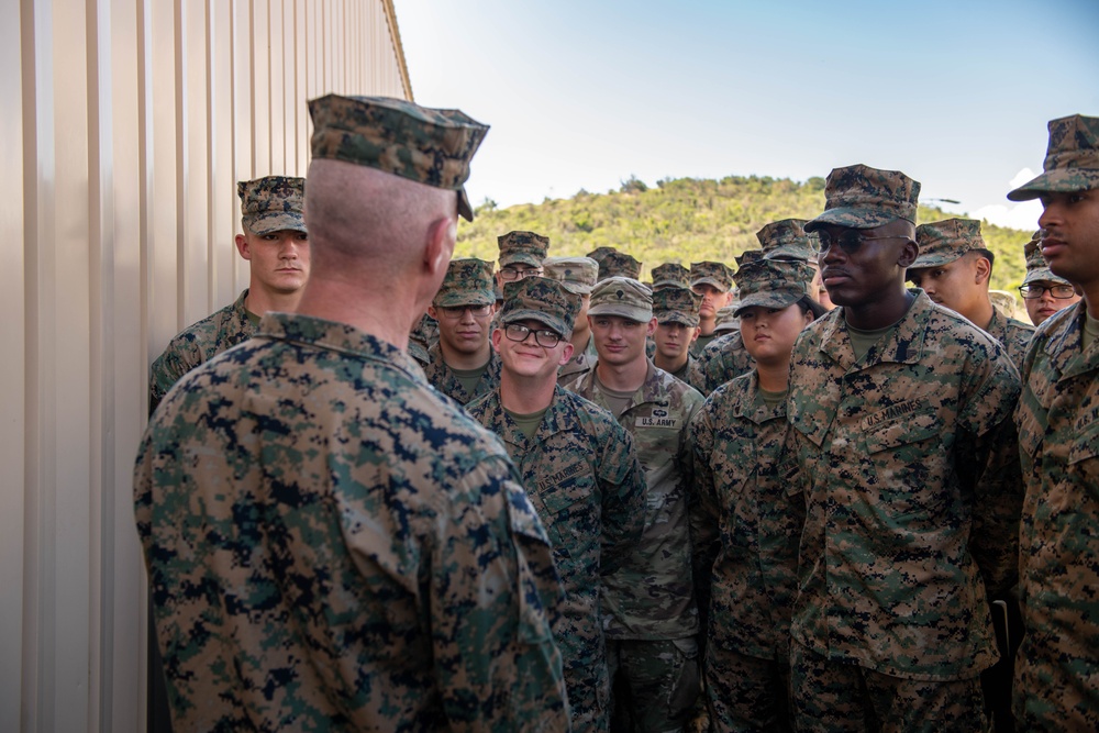 39th commandant of the Marine Corps visits Naval Station Guantanamo Bay