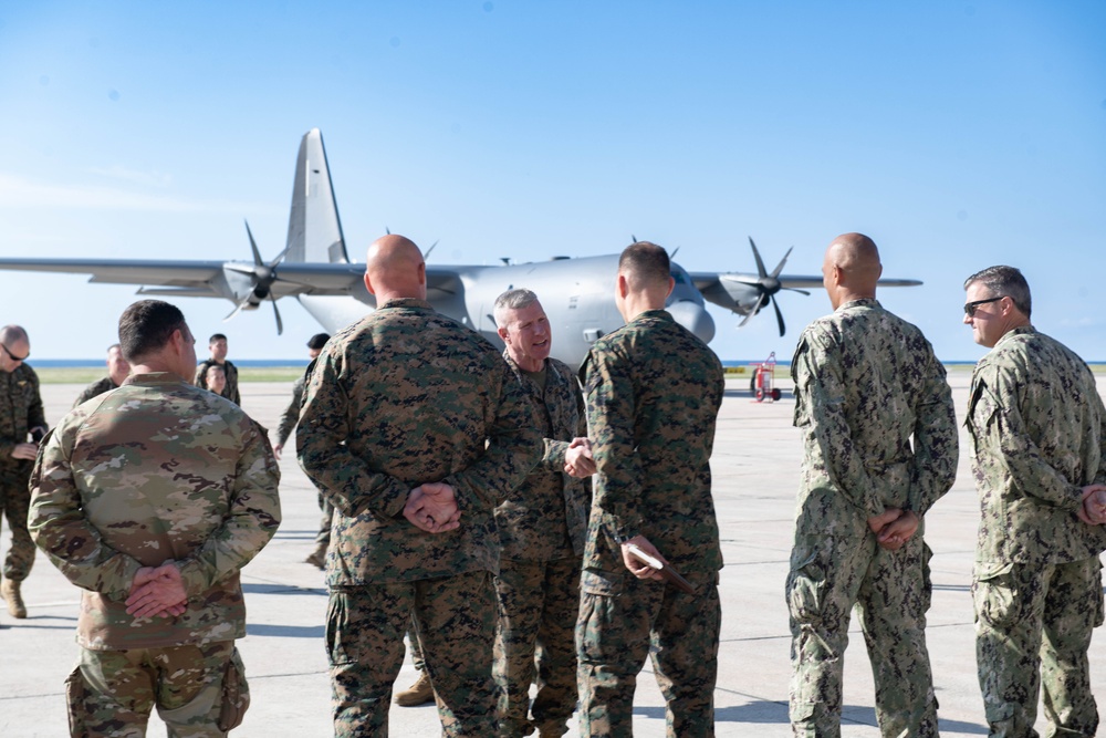 39th commandant of the Marine Corps visits Naval Station Guantanamo Bay